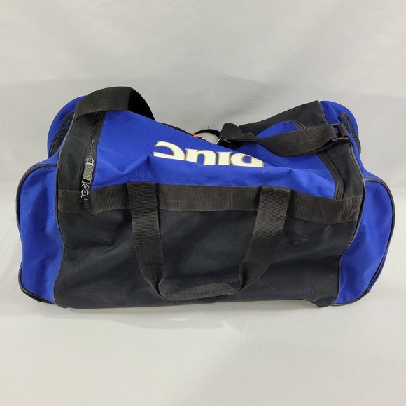 Labatt Blue Beer Vintage 18" Black & Blue Gym Bag Carry Tote - Picture 2 of 4